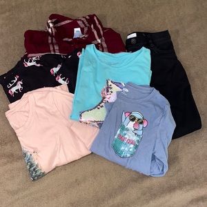 Girls size 8 fall/ winter bundle